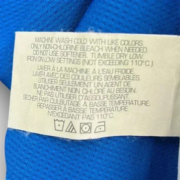 ATHLETIC WORKS ladies workout‎ racerback medium shelf bra blue/black - Picture 11 of 11